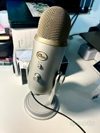 Microfono professionale Blue Yeti con pop filter
