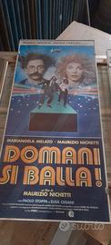 “Domani Si Balla” Manifesto/Poster Cinema Nichetti