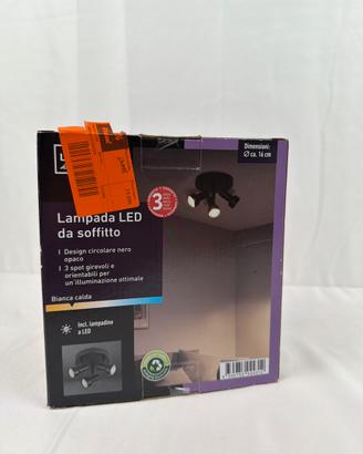 Lampada da soffitto a led, marca LIVARNO