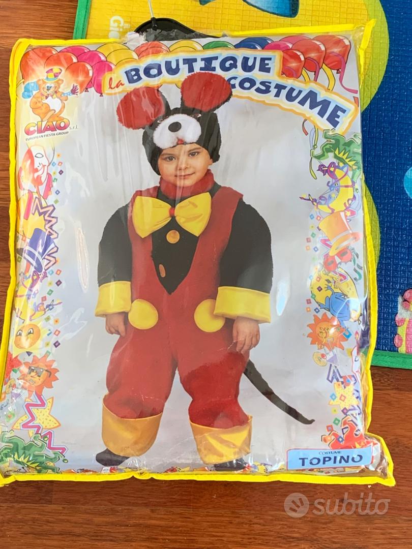 CARNEVALE COSTUME VESTITO COCCINELLA BAMBINA 8/10 ANNI