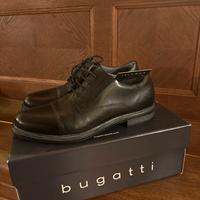 Scarpe Bugatti Eleganti Uomo in Pelle Nera