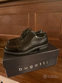 Scarpe Bugatti Eleganti Uomo in Pelle Nera