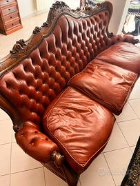 Divano antico + eventuali poltrone x set salotto