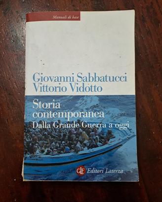G. Sabbatucci V. Vidotto, Storia contemporanea