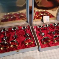 Servizio da 12 in Acciaio inox 18/10 oro 24K