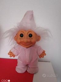 Bambola vintage Trolls Dolls gnomo