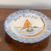 Piatto svuota tasche riccione bagno ricci souvenir