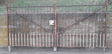 cancello in ferro (tubolare)