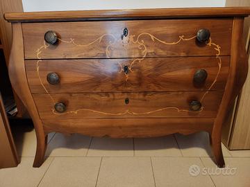 como cassettone legno intarsiato 