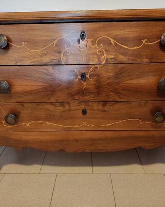 como cassettone legno intarsiato 