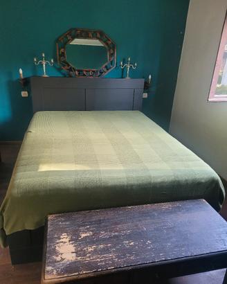 struttura letto+materasso IKEA
