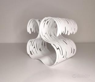 Portabottiglie Alessi Barkcellar BM03 bianco