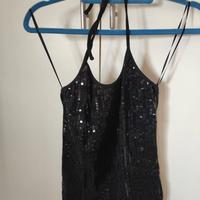 Top con paillettes