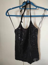 Top con paillettes