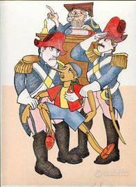 4 litografie a tema: Pinocchio Leggi dettagli