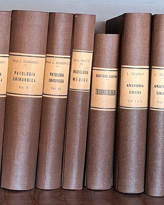 COLLEZIONE LIBRI MEDICI - Testut, Dominici, Clivio