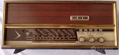 RADIO A VALVOLE S250 MARCA SARCA MILANO