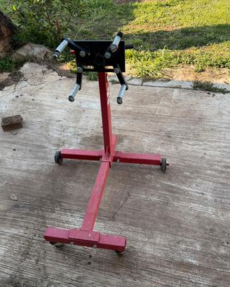 Cavalletto supporto motore