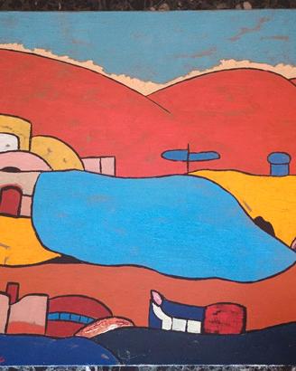ELCOF Milano - 1974 ( "La Diga" ) cm 40x50