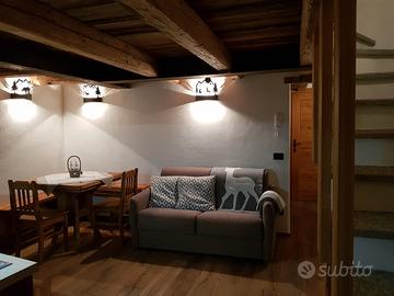 Appartamentino mansardato finemente arredato