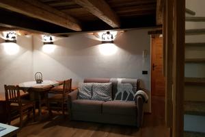 Appartamentino mansardato finemente arredato