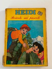 Fumetto vintage "Heidi pericolo sui Pascoli"