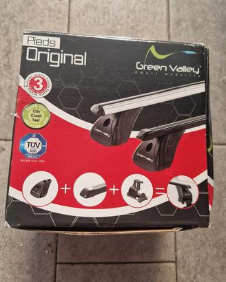 Kit di fissaggio per barre auto 