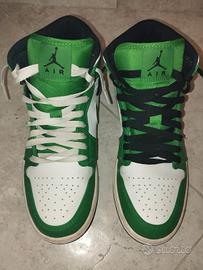 Jordan 1 Mid Lucky verdi green