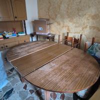 tavolo 4 o 8 posti allungabile