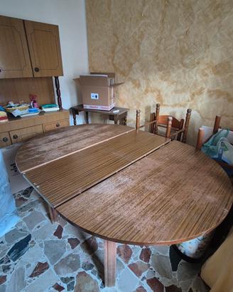 tavolo 4 o 8 posti allungabile