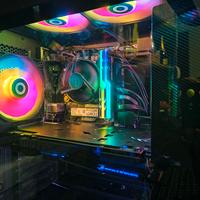 pc computer gaming rgb + monitor 180hz