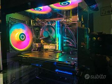 pc computer gaming rgb + monitor 180hz