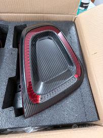 Fanali posteriori carbonio 500(Abarth) restyling