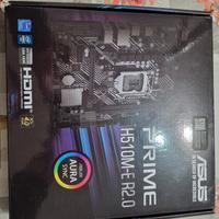 scheda madre asus h510M difettosa