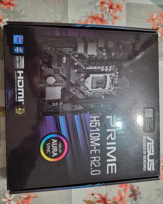 scheda madre asus h510M difettosa