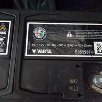 Batteria auto 80Ah 12V Varta