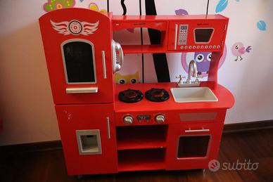 Cucina in legno Leomark Big Red