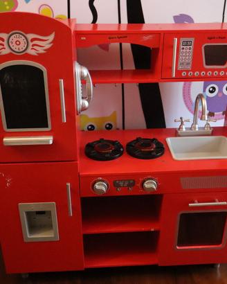 Cucina in legno Leomark Big Red