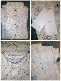 camicia uomo manica corta nuova con cartellino