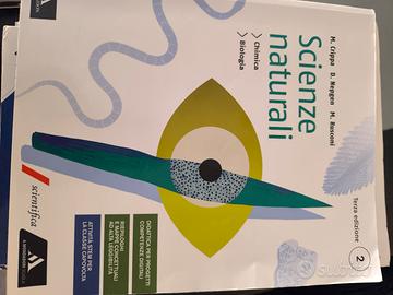 libro scolastico scienze naturali 