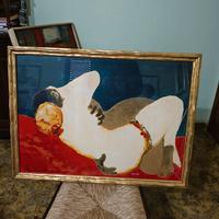 Salvatore Fiume "l'abbraccio" - serigrafia