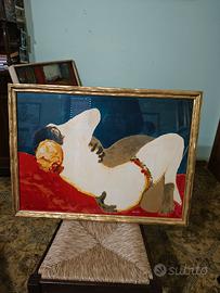 Salvatore Fiume "l'abbraccio" - serigrafia