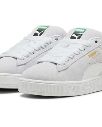 PUMA SUEDE XL sneakers camoscio grigie VERA PELLE