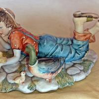 Statuina Capodimonte maestro Volta
