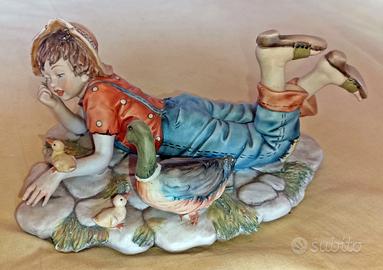 Statuina Capodimonte maestro Volta