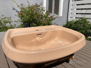 Lavabo bagno cipria