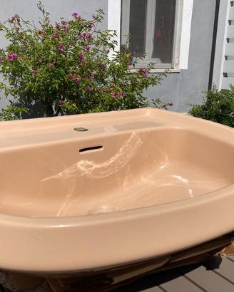 Lavabo bagno cipria