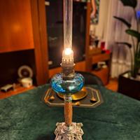 Lampada ad olio XIX secolo.