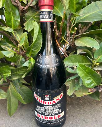 Barolo Giordano annata 1970 75cl