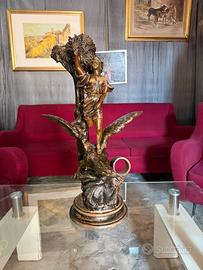 Scultura Antica in Terracotta Patinata